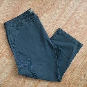 Wrangler Men's Gray Cargo Workwear Pants Size 44x30